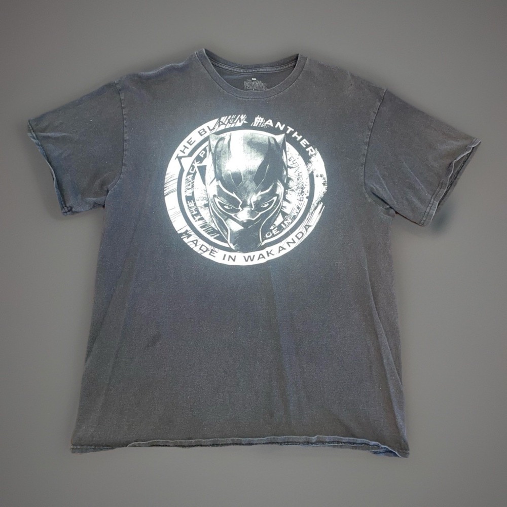 Marvel Black Panther Made In Wakanda Graphic T Shirt - Size Large